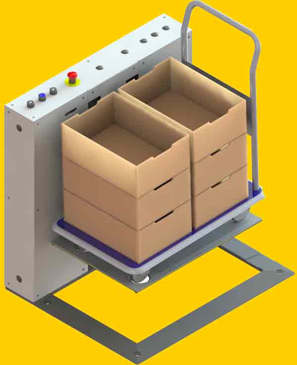 Elévateur de chariot autonome