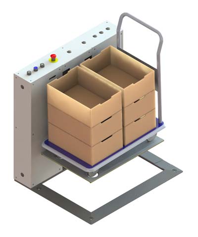 Elévateur avec chariot